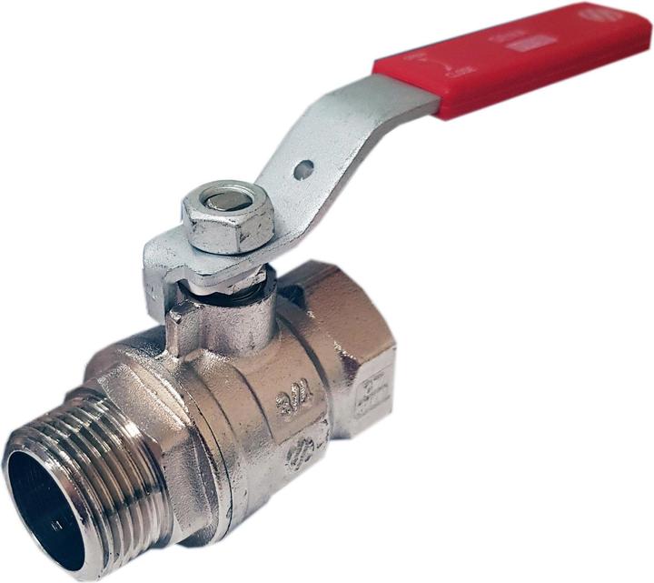 Actual product image Valve SENA v./out. thread F3 / 4xM3 / 4 long arm.