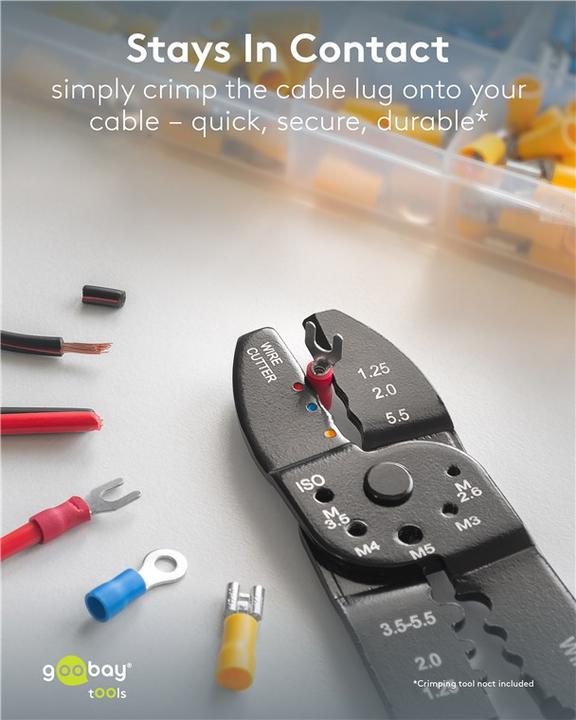 Produktbild Goobay Flachsteckhülse, Rot