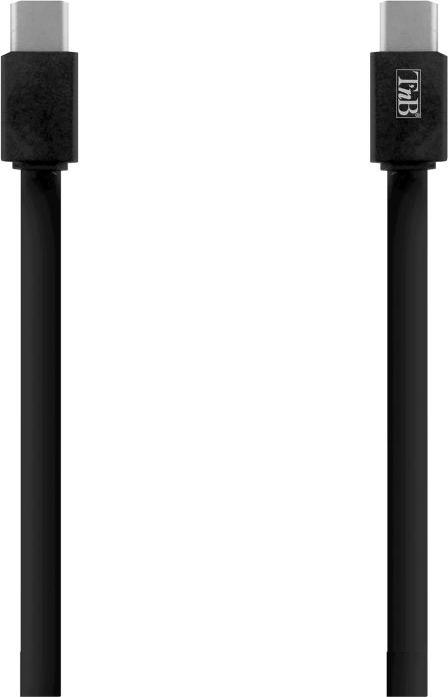Image du produit T'nB TNB Câble USB-C vers USB-C 30 cm noir (0.30 m)