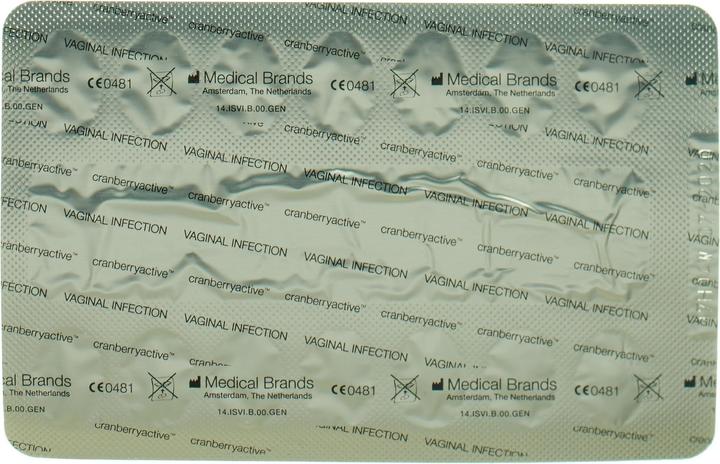 Produktbild isay Vaginaltabletten mit Cranberry 1 (Vaginalzäpfchen)