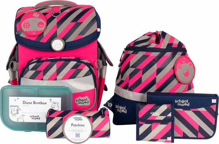 Actual product image School-Mood Timeless Air+ satchel set 7 pcs. (27 l)