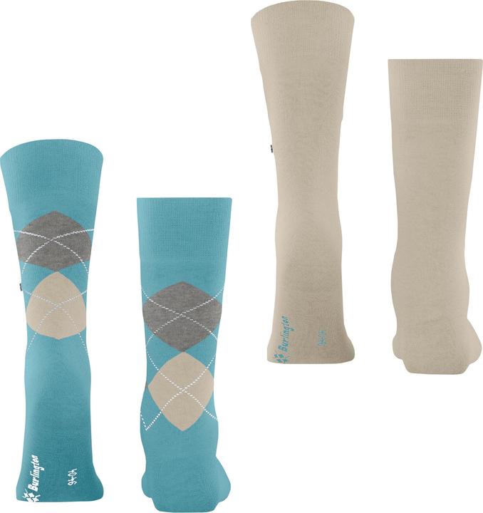 Produktbild Burlington Everyday Argyle Mix (x2) (2er Pack, 40 - 46)
