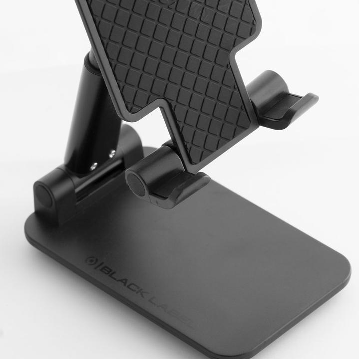 Immagine prodotto Celly Supporto da tavolo per smartphone e tablet della linea Black Label, design compatto e pieghevole,