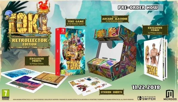 Produktbild Game Toki - Retrollector Edition (Switch, EN)