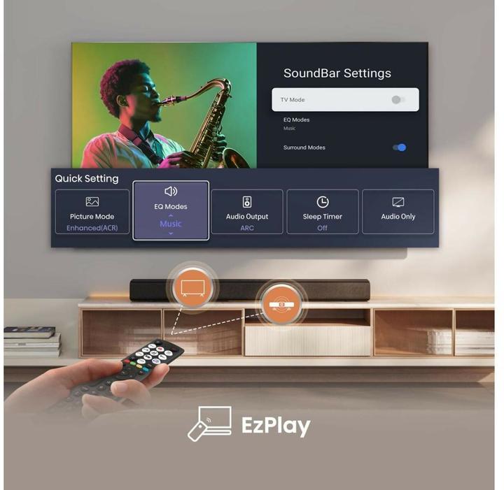 Actual product image Hisense HS1000 (120 W, 2.0 Channel)