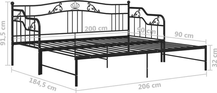Image du produit vidaXL Schlafsofa-Gestell (90 x 200 cm)