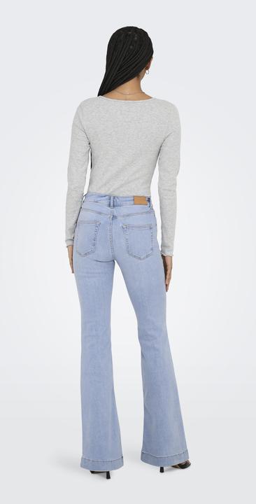 Produktbild Only ONLBLUSH Mittlere Taille Retro-Fit, ausgestellt Jeans Flared fit jeans