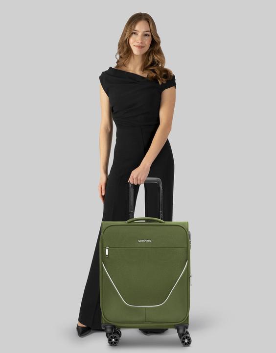 Immagine prodotto Stratic taska 4-Rollen Kabinentrolley S 55 cm mit Dehnfalte (41 l)