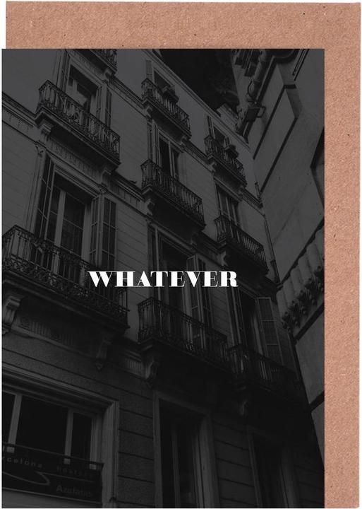 Image du produit Juniqe Whatever - Typographie & symboles (5 pcs)