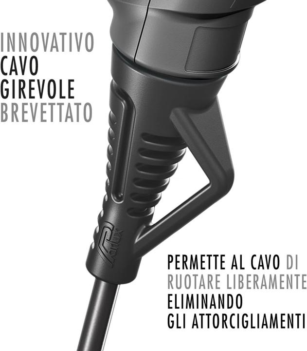 Actual product image Parlux Ethos Professional Digital Hair Dryer Made in Italy Titanium Color (2300 W)