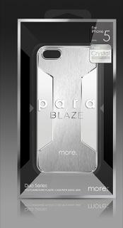 Immagine prodotto more. Para Blaze Duo Series Protezione per iPhone 5/5S/SE Alluminio/Bianco lucido (Apple iPhone SE, Apple iPhone 5, Apple iPhone 5s)