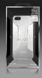 Produktbild more. Para Blaze Duo Series Schutz für iPhone 5/5S/SE Aluminium/Glossy White (Apple iPhone SE, Apple iPhone 5, Apple iPhone 5s)