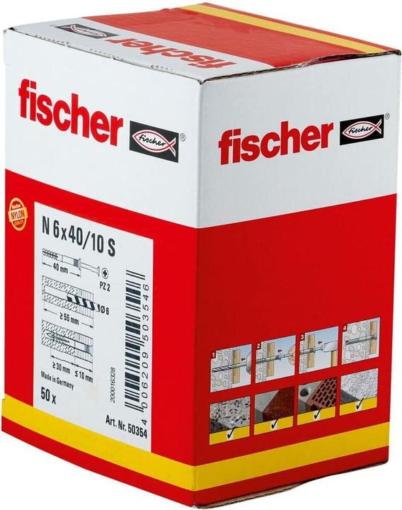 Produktbild Fischer Nageldübel N 6x40/10 S