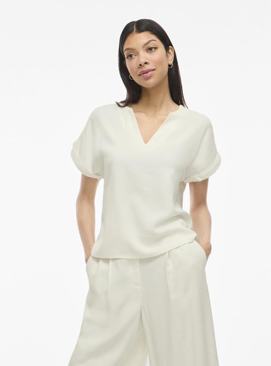 Immagine prodotto Vila VIMARLEE Split Neck Oberteil mit kurzen Ärmeln (38)