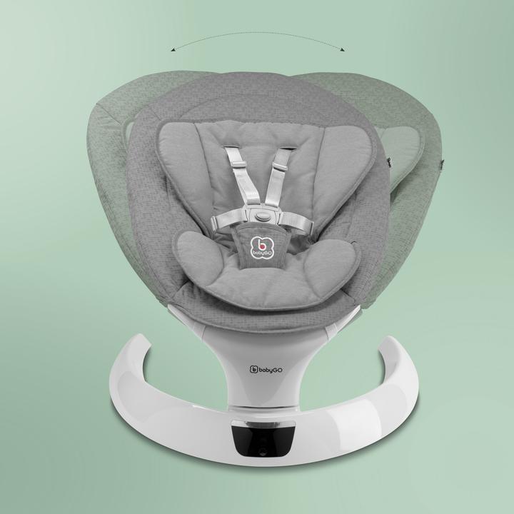 Produktbild BabyGo Swing grau