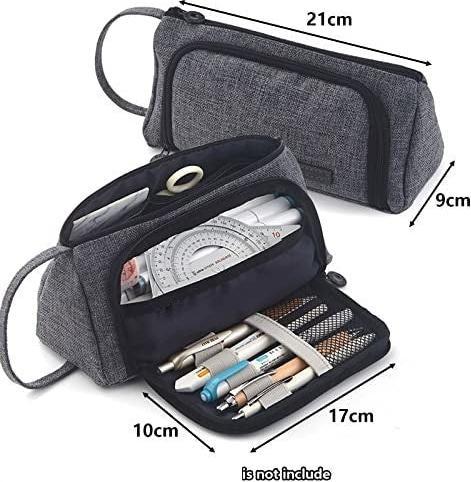 Immagine prodotto Only-Bags.Store Astuccio per matite astuccio per matite per adolescenti di grande capacità per la scuola e l'ufficio