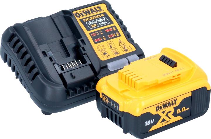 Actual product image DeWalt DCP 580 P1 Pialletto a batteria 18V in valigetta TSTAK + 1x Batteria DCB 184 5,0 Ah +