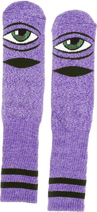 Actual product image Toy Machine Heather Sect Eye Crew Socks (One size)