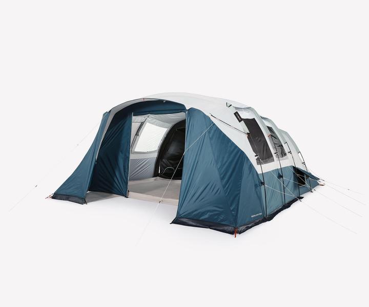 Image du produit Quechua Tente de camping à arceaux 6 places 3 chambres, Arpenaz 6.3 F&B (Auvent, 25.75 kg, 6 personnes)