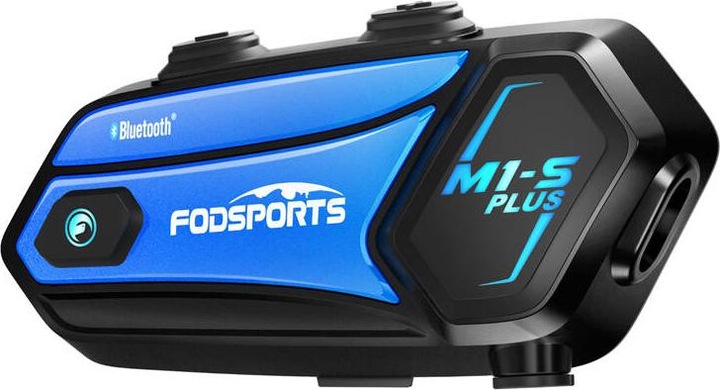 Actual product image Fodsports M1-S Plus motorbike intercom (black)