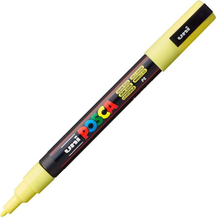 Image du produit Posca Marqueur fin PC-3M (Jaune clair, 0.90 mm, 1 x)