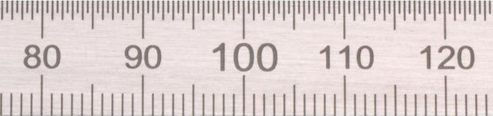 Actual product image Helios Preisser Flexible steel rule 1000x20x0.5mm EC mark of conformity Accuracy II (100 cm)