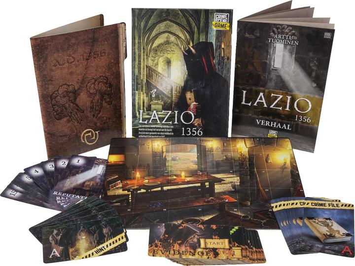 Actual product image Tactic Crime Scene Lazio 1356 NL Board Game (Dutch)