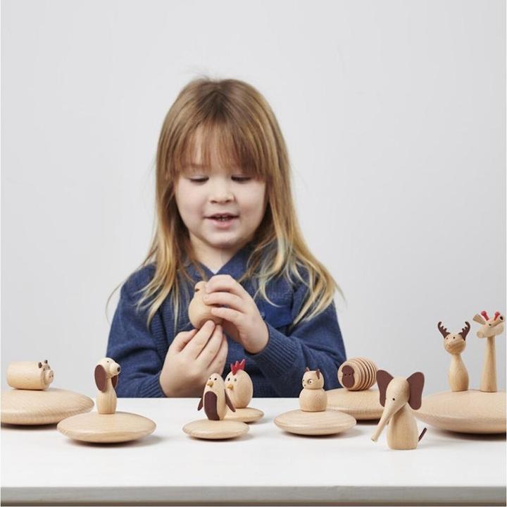 Image du produit TickiT Ensemble de 10 amis animaux en bois