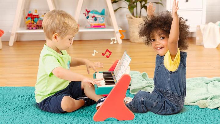 Image du produit B.toys B. Mini Maestro - Mini-piano pour enfants à 25 touches, livret de musique inclus (Anglais)