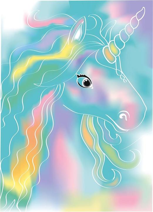 Produktbild Artista Aquarell Einhorn
