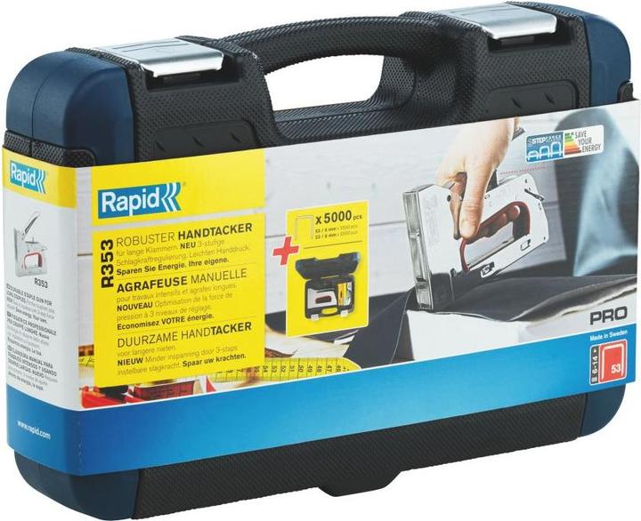 Produktbild Rapid Tacker R353, incl. 2.500 x Klammern Typ 53
