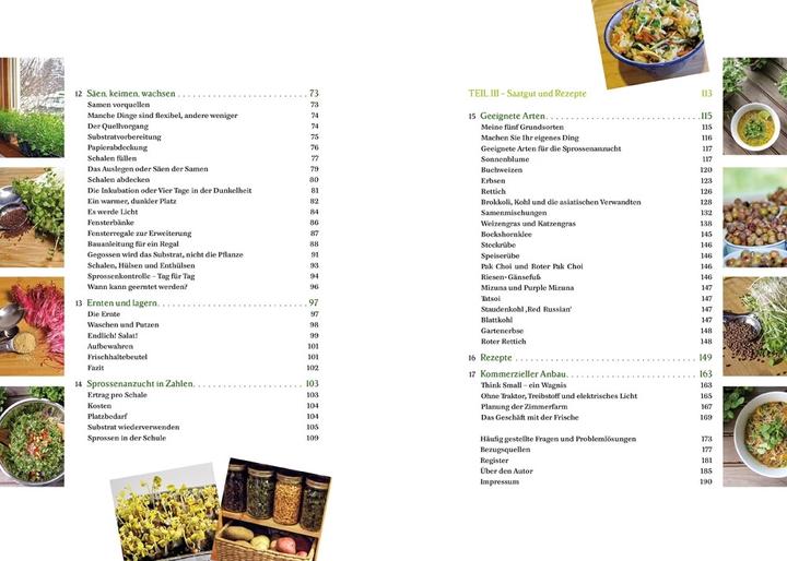 Produktbild Der Salatgarten für zuhause (Deutsch, Peter Burke, 2016)