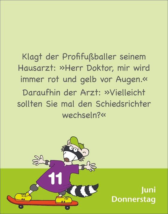 Actual product image Harenberg Witze für Kids Tagesabreisskalender 2026