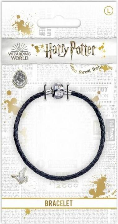 Produktbild GED Harry Potter Black Leather Charm Bracelet 20cm (20 cm)