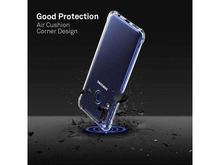 Image du produit Screenguard Samsung Galaxy A20e Housse Crystal Soft Airbag Bumper (Samsung Galaxy A20e)