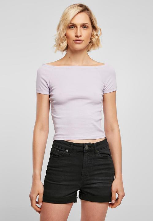 Actual product image Urban Classics Ladies Off Shoulder Rib Tee - 2416 (3XL)