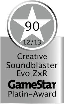 Image du produit Creative SoundBlaster EVO ZXR, Casque sans fil (ANC, 8 h, Sans fil)