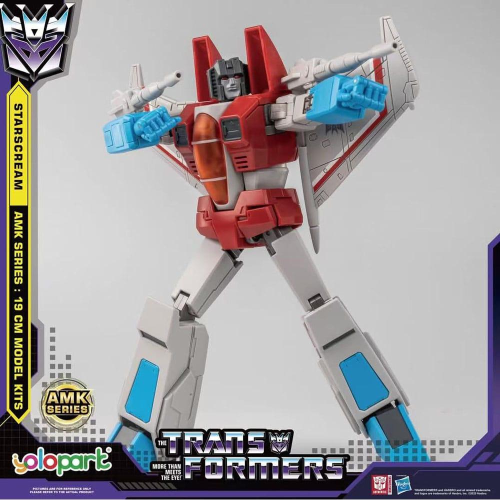 Yolopark Transformers Generation One AMK Series Plastic Model Kit Starscream 19 cm