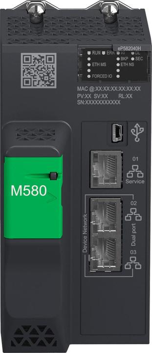 Actual product image Schneider Electric SE BMEP582040H M580 CPU580-20 DIO+ RIO CC