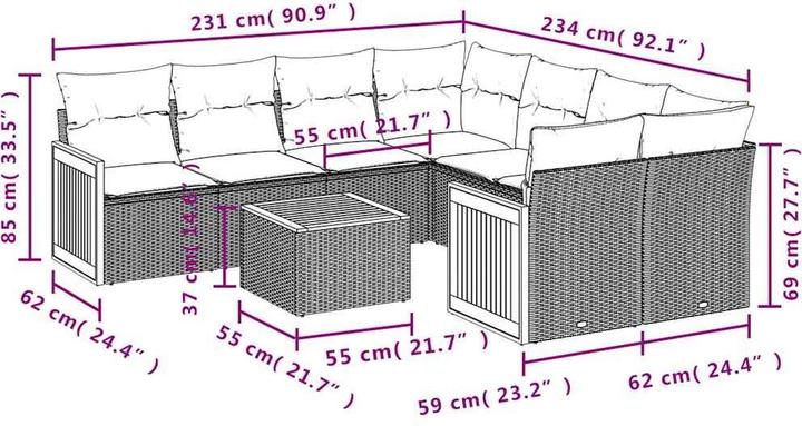 Produktbild vidaXL Alvin