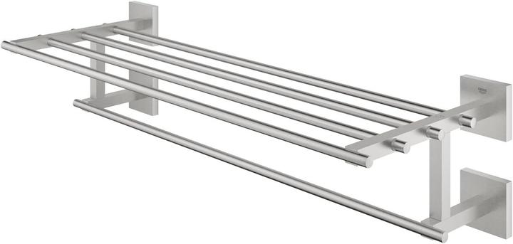 Grohe Start Cube QuickFix porte-serviettes multi-usages, 600mm, adhésif, supersteel