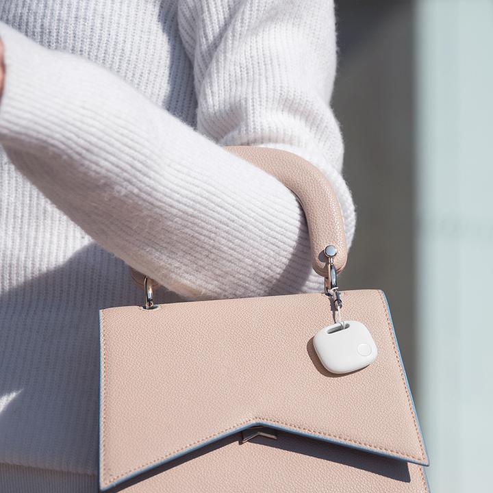 Actual product image Baseus T2 Pro Smart GPS Locator for Baby Bag Keys White (FMTP000002) (Android, iOS)