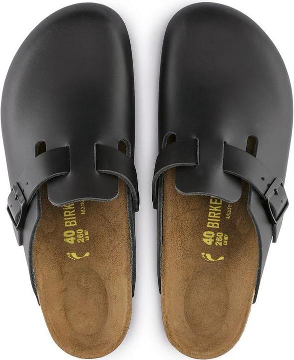 Actual product image Birkenstock Boston Super Grip Natural Leather Normal (47)