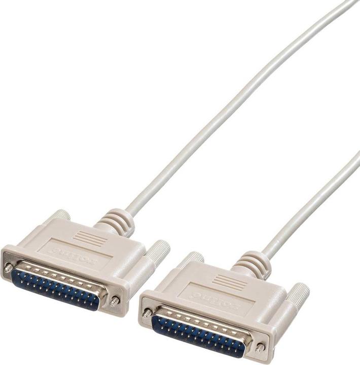 Roline Serial cable, male Sub-D 25 / male Sub-D 25 (9 m, VGA)