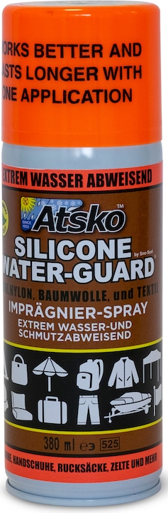 Actual product image Atsko Sno-Seal Waterproofing spray "Water-Guard" for all leather goods (clothing, shoes,...) (1 x, 380 ml)