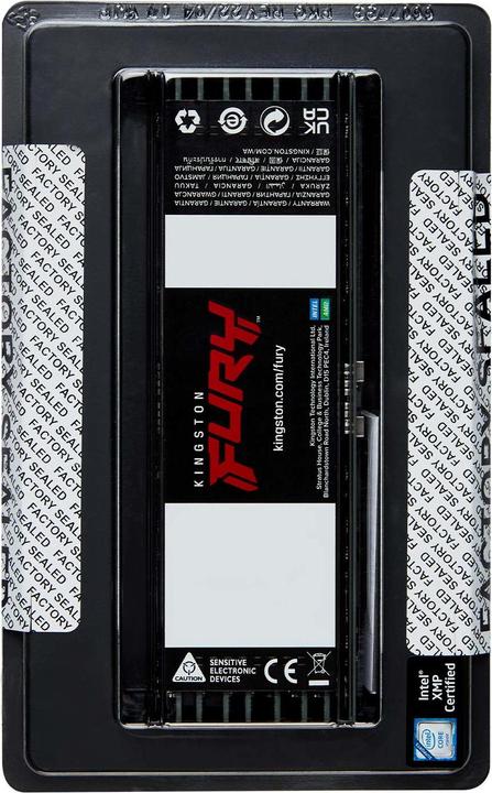 Produktbild Kingston D5128GB 6000-32 Renegade PRO ECC K8 KFY KF560R32RBK8-128 (8 x 16GB, 6000 MHz, DDR5-RAM, R-DIMM)