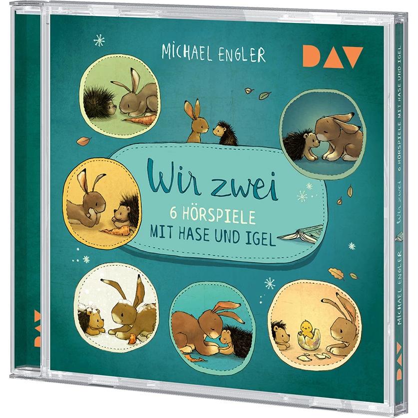 Wir zwei – 6 Hörspiele mit Hase und Igel, Hörbücher von Andreas Fröhlich, Joëlle Tourlonias, Mayke Dähn, Martin Bross, M...