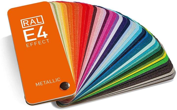 RAL E4 EFFECT color fan metallic