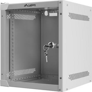 Lanberg Gancio per il rack dell'armadio di installazione (6 HE, Portapacchi da 10 pollici)