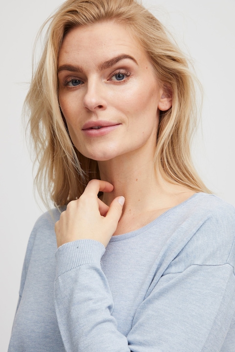 Actual product image Pulz Jeans PZSARA ONeck Box Jumper - 50206085 (S)